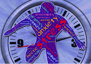 Stress and worry around the clock