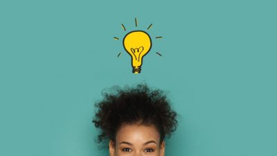 Woman has an idea