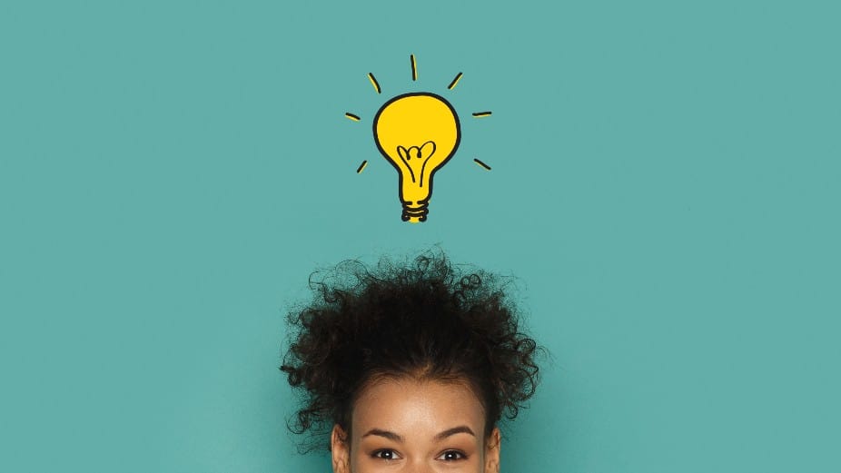 Woman has an idea
