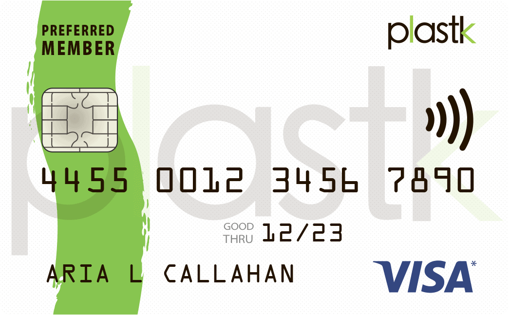 Plastk Secured Credit Card Logo