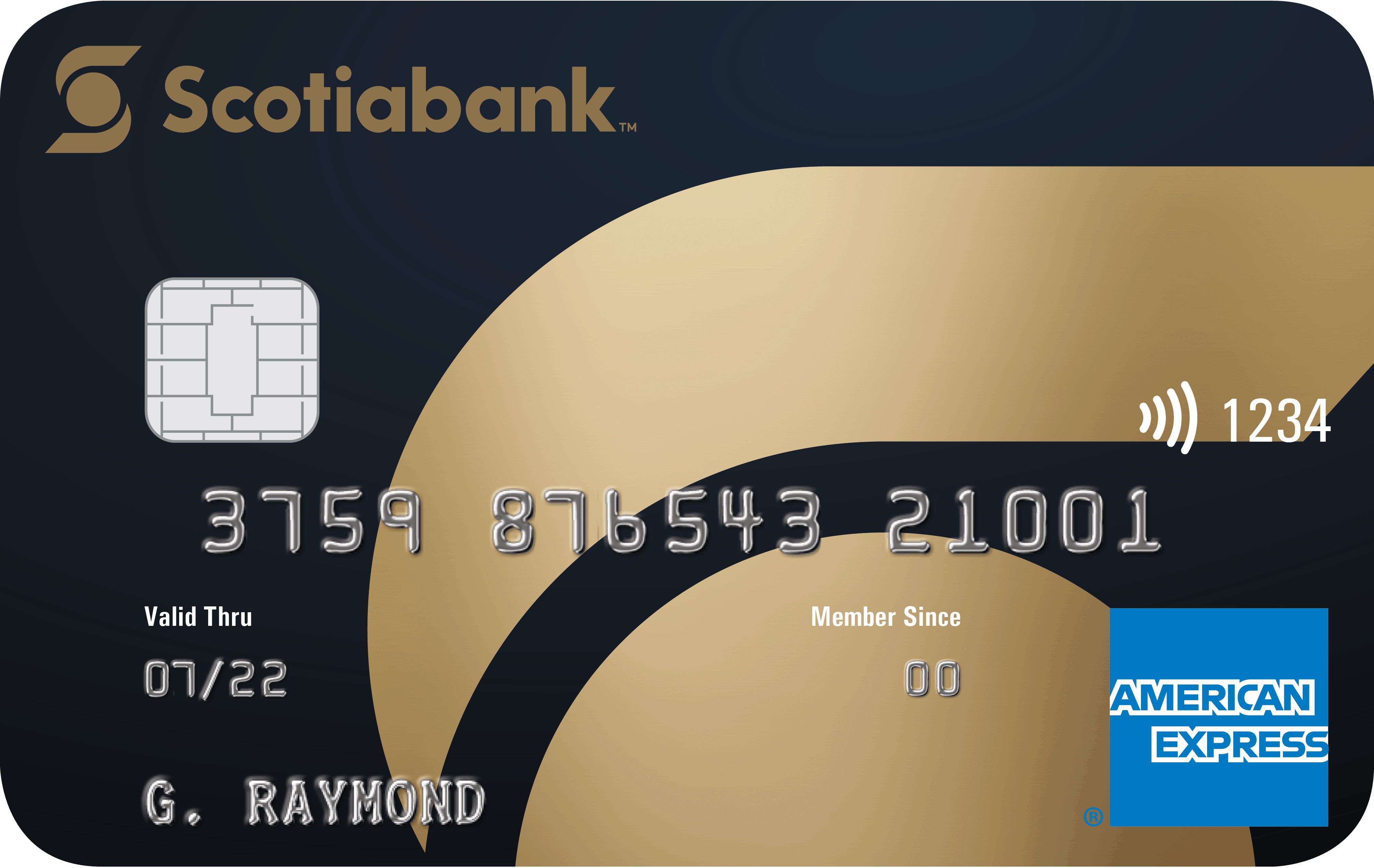 Scotiabank Gold American Express Card Logo