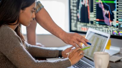 stock research, analyze data