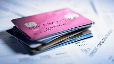 Credit card, online shopping, retail