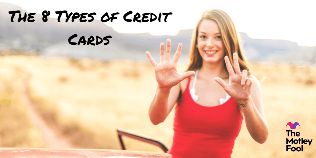 8 types of credit cards