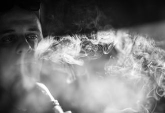 Cannabis smoke